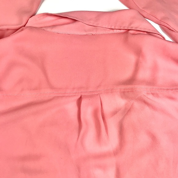 NEW YORK & COMPANY Blouse, Pink, Size M - Picture 8 of 8
